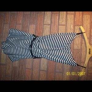 Cute Striped Roper w/ Small Braided Black Belt